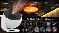 Night Light Galaxy Projector Starry Sky Projector 360° Rotate Planetarium Lamp For Kids Bedroom Valentines Day Gift Wedding Deco