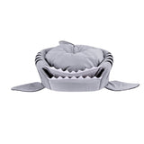 Indoor Pet Dog Puppy Cat Warm House Sharks Pet Sleeping Bed Nest, S Size: 42x42x42cm