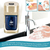 Goddard Non-contact Auto-sensing Foam Intelligent Hand Sanitizer Liquid Soap Dispenser with LED Display, with LED Display