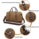 AUGUR 2012 Portable Casual Canvas Travel Handbag Baggage Shoulder Crossby Bag