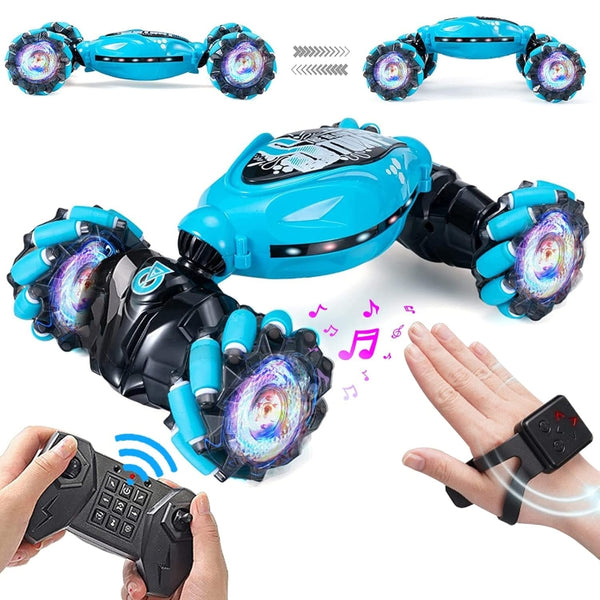 YDJ-D876 Gesture Sensing RC Stunt Car, YDJ-D876 (Orange), YDJ-D876 (Green), YDJ-D876 (Blue)