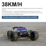 SCY-16101 2.4G 1:16 Electric 4WD RC Monster Truck Coupe Car Toy, SCY-16101 / Blue, SCY-16101 / Purple