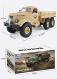 JJR/C Q60 Transporter-1 Full Body 1:16 Mini 2.4GHz RC 6WD Tracked Off-Road Military Truck Car Toy, Q60