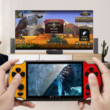 X7 Plus Retro Classic Games Handheld Game Console with 5.1 inch HD Screen & 8G Memory, Support MP4 / ebook, X7 Plus (Yellow + Red), X7 Plus (Yellow), X7 Plus (Blue + Red), X7 Plus (Blue), X7 Plus (Red)