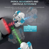 JJR/C R11 CADY WIKE Smart Touch Control Robot with LED Light, Support Waling / Sliding Mode, R11