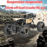 HD6241 1:16 Mountain-climbing Bigfoot Four-wheel Children Remote-controlled Off-road Vehicle Toy