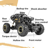 HD6241 1:16 Mountain-climbing Bigfoot Four-wheel Children Remote-controlled Off-road Vehicle Toy