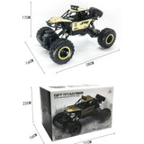 HD6241 1:16 Mountain-climbing Bigfoot Four-wheel Children Remote-controlled Off-road Vehicle Toy