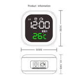 USB Home Smart Clock with Night Light & Memory Function & LED Display, Smart Clock