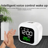 USB Home Smart Clock with Night Light & Memory Function & LED Display, Smart Clock