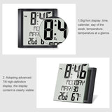 TS-8608 Multifunction Large Screen Clock Household Creative Thermometer Hygrometer, TS-8608