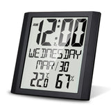 TS-8608 Multifunction Large Screen Clock Household Creative Thermometer Hygrometer, TS-8608