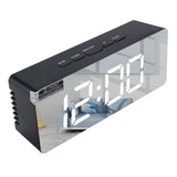 TS-S69-R Multifunctional LED Alarm Clock Battery / Plug-in Charging Dual-purpose Make-up Mirror Clock, TS-S69-G, TS-S69-HW, TS-S69-R