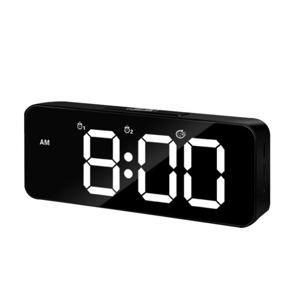 XM905 Multifunctional Voice-activated Alarm Clock LED Electronic Wall Clock