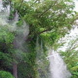 Outdoor Lawn Garden PE Hose Mist Watering Line Misting Cooling System with 21 x Mist Nozzles, Length: 15m, Length: 15m