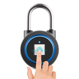 Waterproof Intelligent Bluetooth Fingerprint Padlock Remote Unlocking for iOS / Android, Fingerprint and Remote Padlock(Silver), Fingerprint and Remote Padlock(Black), Fingerprint and Remote Padlock(Blue)