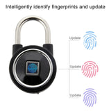 Waterproof Intelligent Bluetooth Fingerprint Padlock Remote Unlocking for iOS / Android, Fingerprint and Remote Padlock(Silver), Fingerprint and Remote Padlock(Black), Fingerprint and Remote Padlock(Blue)