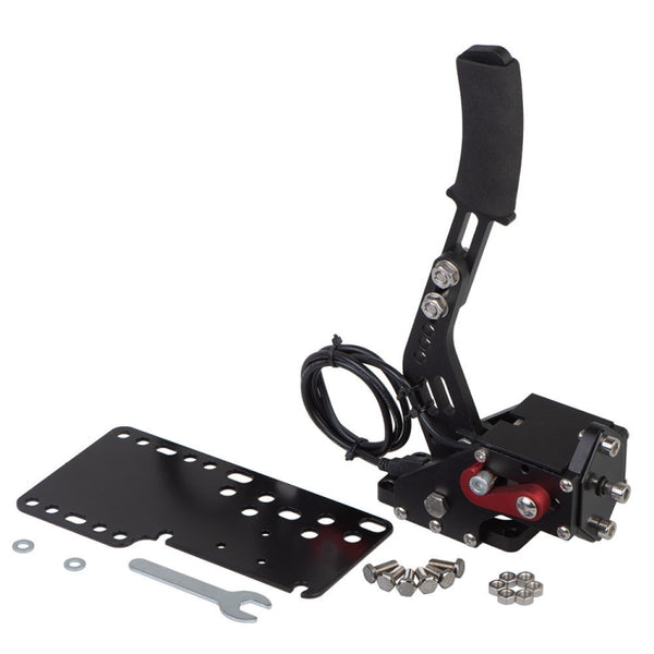 Modified Analog Linear 14bit USB Racing Game PC Drifting Handbrake for Win System, with Support Plate, with Support Plate