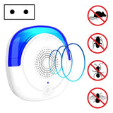 Ultrasonic Outdoor Animal Repellent, EU Plug, EU Plug