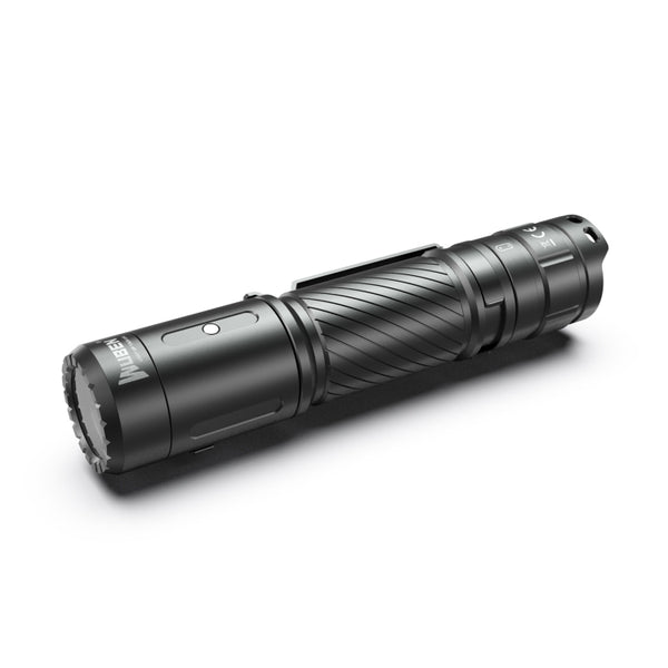 WUBEN C3 Outdoor Emergency Portable USB Rechargeable LED Strong Light Aluminum Alloy Flashlight, C3