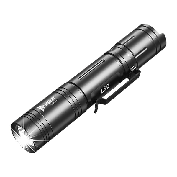 WUBEN L50 Outdoor Portable LED Strong Light USB Rechargeable Aluminum Flashlight, L50