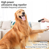 Tsattine N10 Ultrasonic Dog Repeller with LED Electricity Display & Flashlight, N10