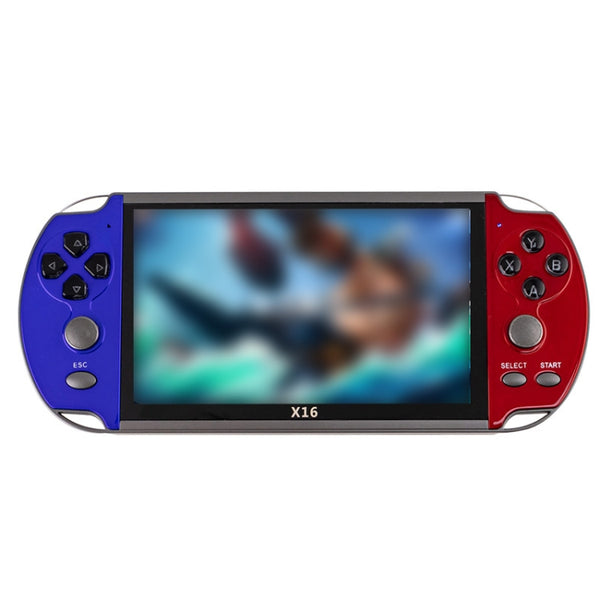 X16 6.5 inch Screen Classic Handheld Game Console with 8GB Memory, X16 8GB 6.5 inch