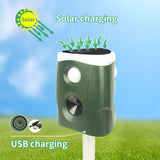 SJZ026 360 Degree Ultrasonic Solar Energy Outdoor Animal Repellent, SJZ026