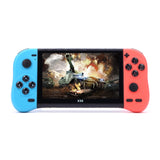 X50 5.1 inch Screen Handheld Retro Game Console 8G Memory with 6000+ Games, X50 / Black, X50 / Red+Blue