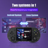 ANBERNIC RG353P Handheld Game Console 3.5 inch Screen Android Linux System, 16G, 16G+64G, 16G+128G, 16G+256G