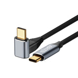 For Steam Deck Gen2 100W USB-C/Type-C Male to USB-C/Type-C Male Stereo Curved Data Cable, 0.5m, 1m, 1.5m, 2m, 3m