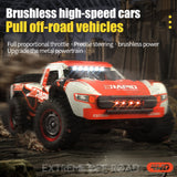 JJR/C Q130 Full-scale Brushless Four-wheel Drive High-speed Pickup RC Car