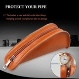 FIREDOG CL53 Portable Leather Smoking Set Smoking Bag