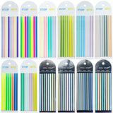 Transparent Strip Color Fluorescent Waterproof Sticky Note Long Strip Index Sticker