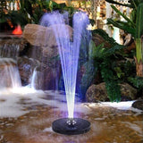 Solar Fountain Pump with LED Light, Fountain Pump with LED Light