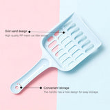 Small Size Cat Litter Shovel Hollow Tofu Cat Litter Cleaning Tool 19cm