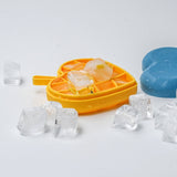 Silicone Heart Shaped Ice Tray with Lid, Heart Shape