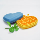 Silicone Heart Shaped Ice Tray with Lid, Heart Shape