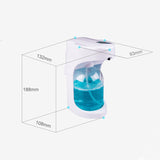 OH-Bubble Wall-mounted Desktop Dual-use Plastic Automatic Induction Foam Soap Dispenser