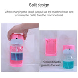 OH-Bubble Wall-mounted Desktop Dual-use Plastic Automatic Induction Foam Soap Dispenser