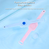 TA-4 10ml Portable Outdoor Silicone Alcohol Liquid Soap Handwashing Fluid Sunscreen Cream Split Bracelet Watch Wristband Sub-packing Box