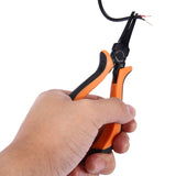 WLXY 4.5 inch Electronic Pliers Thin Flat-nose Pliers Repair Hand Tool, 4.5 inch Thin Flat-nose