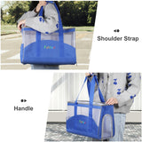 FUNADD Portable Breathable Pet Bag Outdoor Shoulder Tote Bag, Breathable Pet Bag