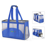 FUNADD Portable Breathable Pet Bag Outdoor Shoulder Tote Bag, Breathable Pet Bag