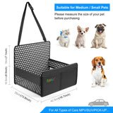 FunAdd Breathable and Foldable Pet Dog Car Basket Anti-dirty Waterproof Pad