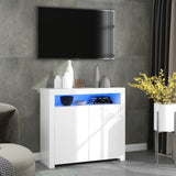 Modern Wooden LED TV Stand Cabinet, Size: 108 x 40 x 92cm, 108 x 40 x 92cm