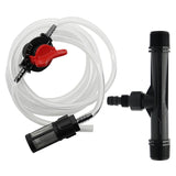 Venturi Fertilizer Applicator 1 inch Fertilizer and Filter Straw Kit with 1 Inch Connector Jet, with 1 Inch Connector Jet