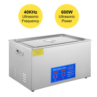 VEVOR 1.3L 2L 3L 6L 10L 15L 22L 30L Ultrasonic Cleaner Lave-Dishes Portable Washing Machine Diswasher Ultrasound Home Appliances