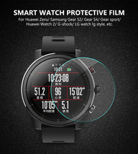 2pcs Smart Watch Screen Protectors Film For Citizen ECO-Drive BL8141-87L One AR5014-04E One AR5034-58A  For Huawei Honor S1 Zero