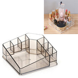 Desktop Makeup Box Transparent Lipstick Multi-function Desktop Cosmetics Shelf Storage Box